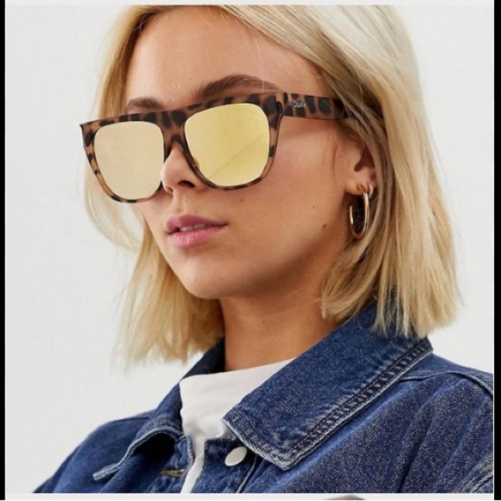 Quay Drama by Day Sunglasses with Tortoiseshell Pattern